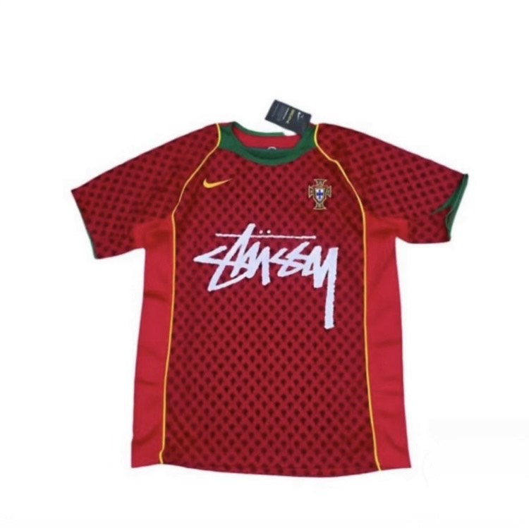 Retro Portugal (Stussy) Football jersey